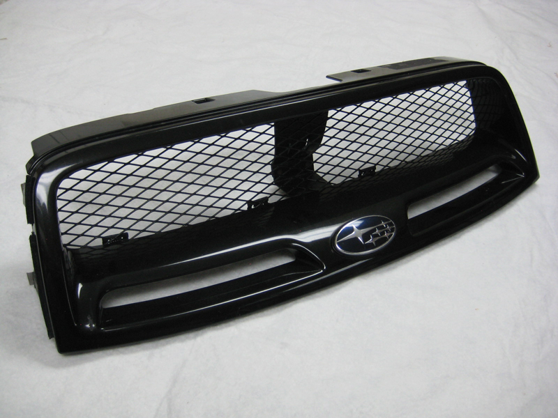 (03-05) JDM Forester - Sporty Grille w/ Vents (Black)